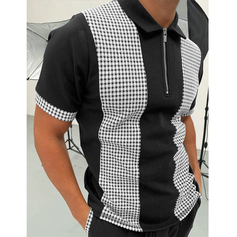 Men's Polo Shirt Men Solid Polo Shirts Brand Men Short-Sleeved Shirt Summer Shirt Man Clothing   (Available)