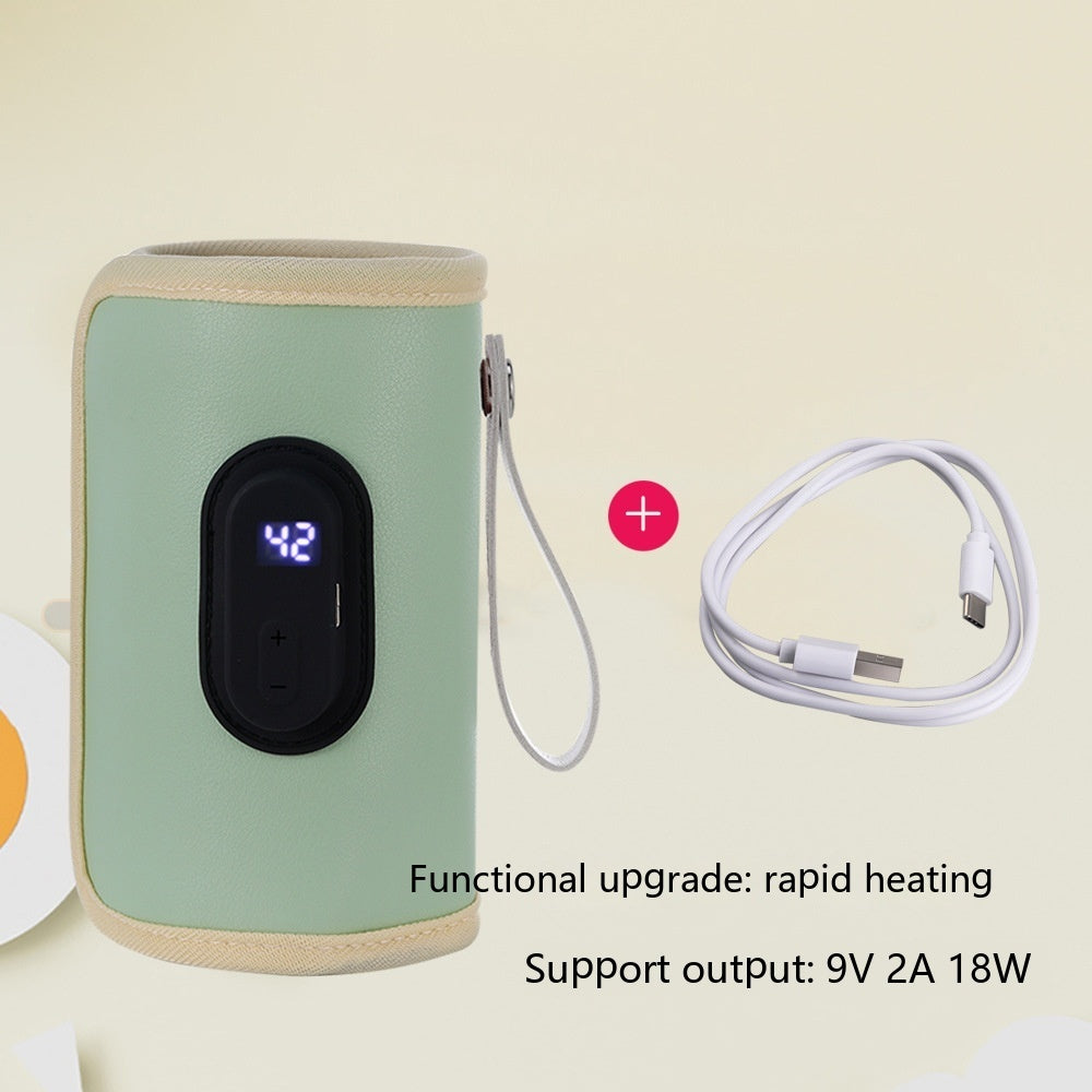 USB Intelligent Temperature Control Portable Milk Bottle Insulation Cover