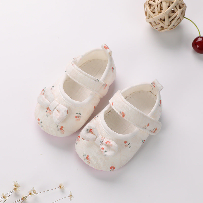 Color Cotton Toddler Shoes Soft Sole Newborn Baby Shoes  Male And Female Baby Shoes