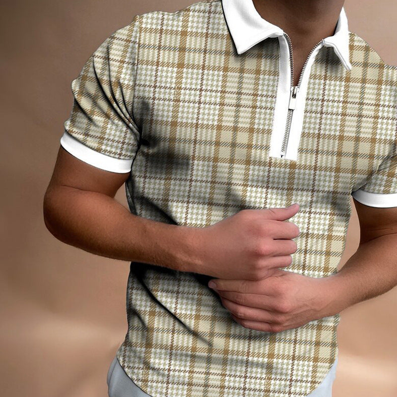 Men's Polo Shirt Men Solid Polo Shirts Brand Men Short-Sleeved Shirt Summer Shirt Man Clothing   (Available)
