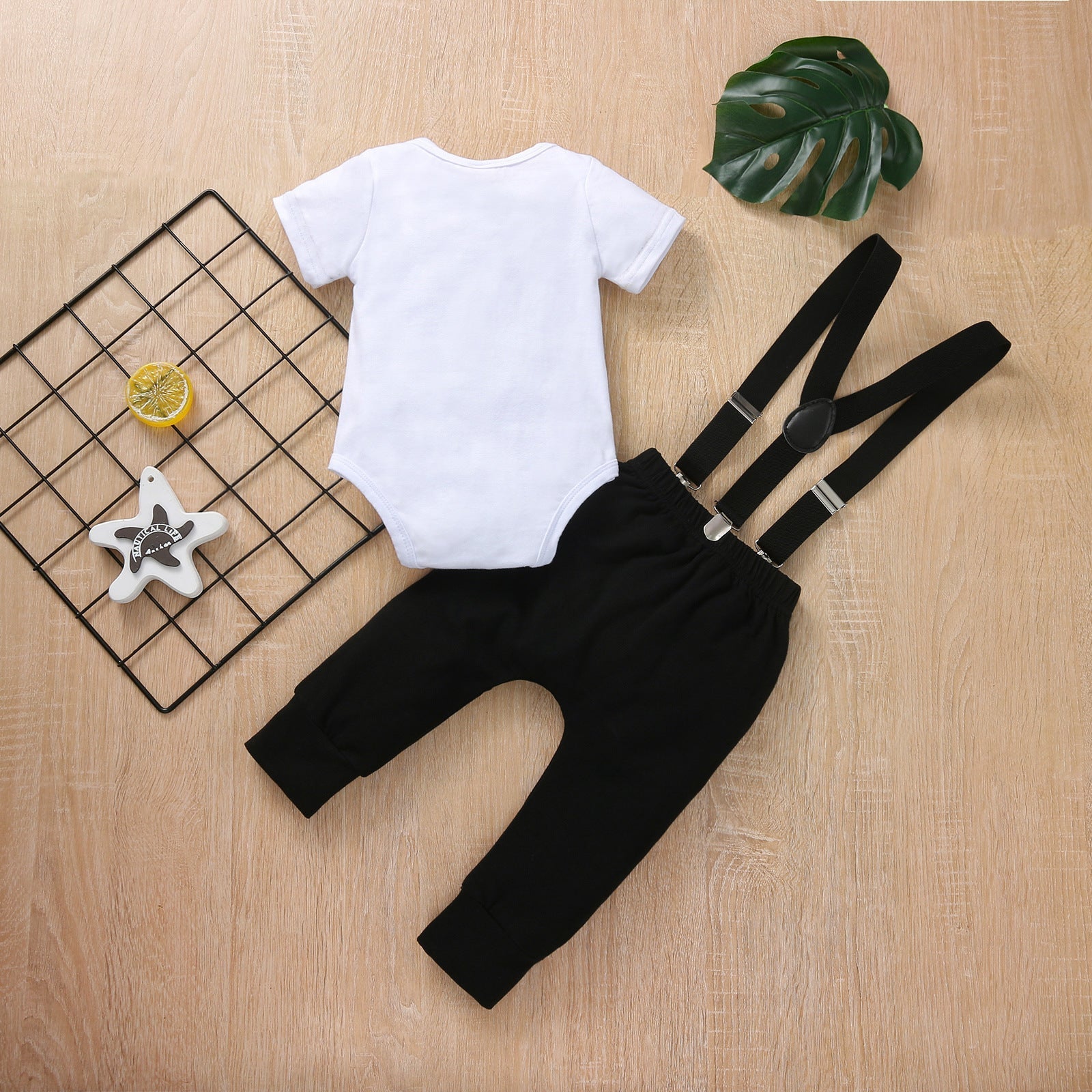 Removable Hood Blouse And Pants Men's Striped Hidden Hook