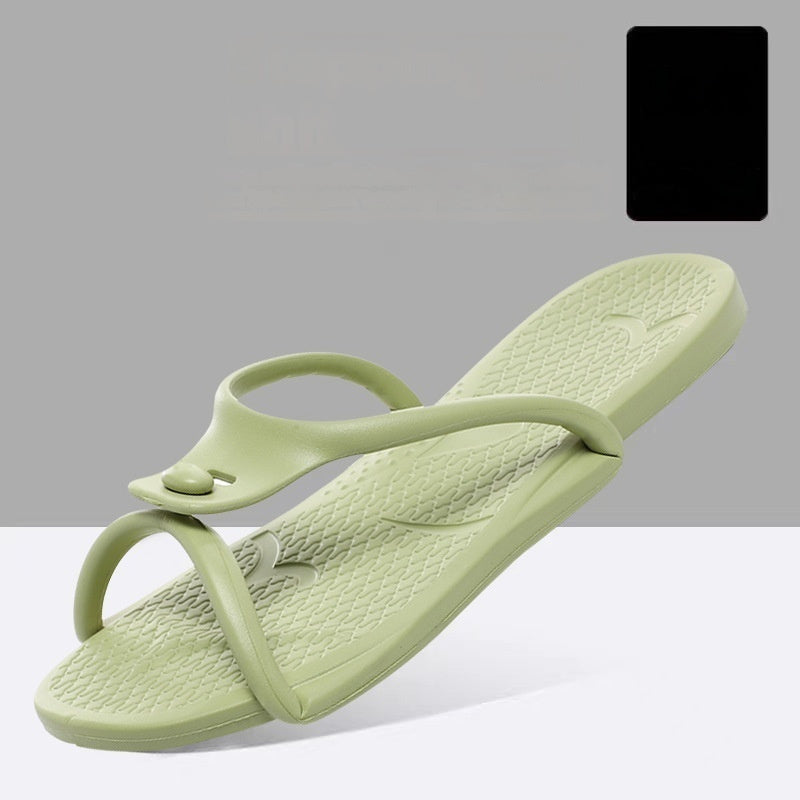 Travel Portable Folding Slippers Non-slip Soft Bottom For Business Trip   (Available)