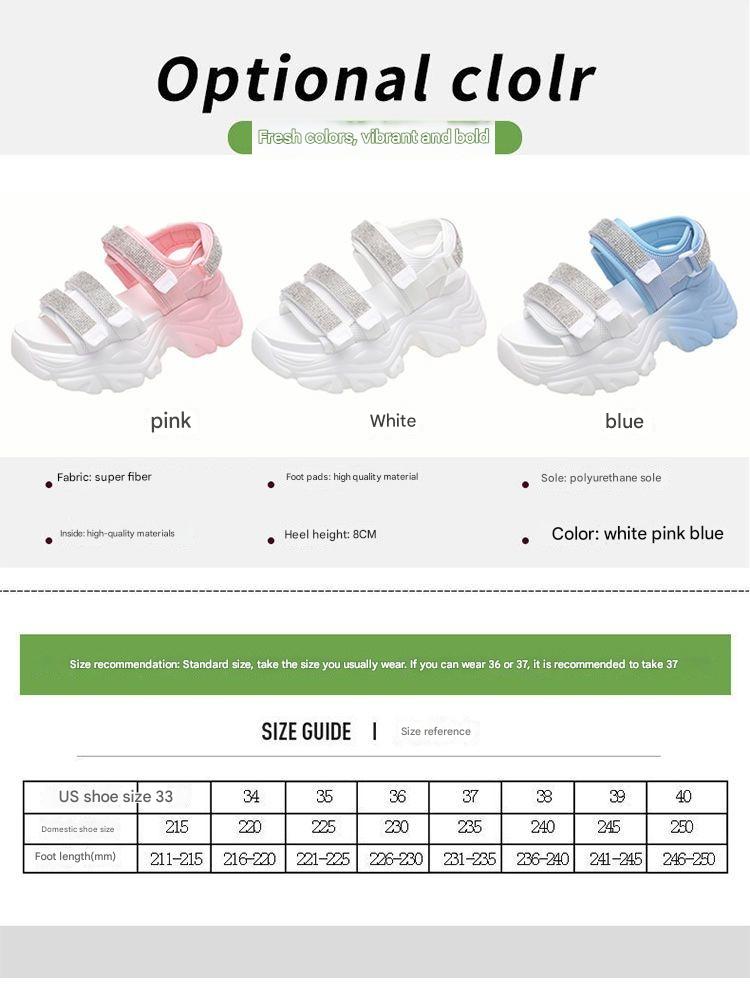 Summer New Hot Style Slimming Height Increasing Sandals