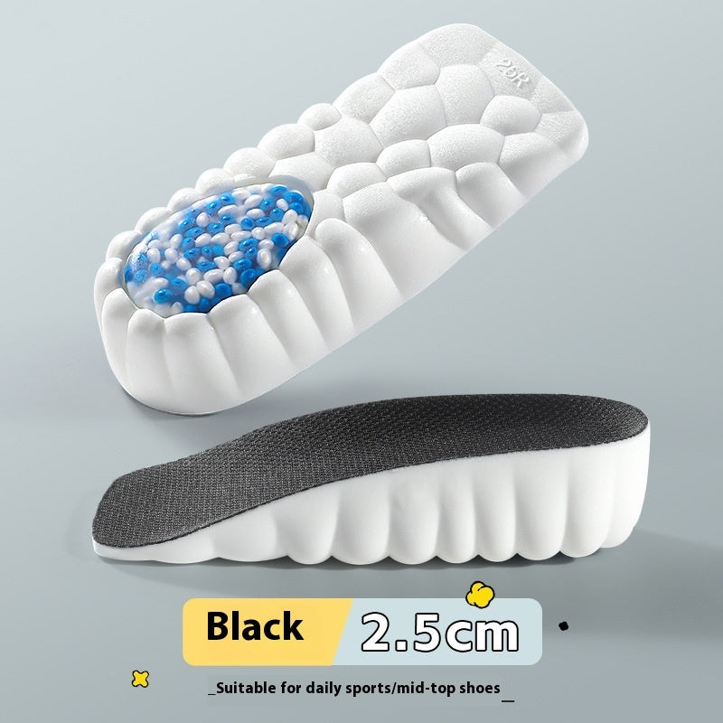 Soft Bottom Comfortable Insole With Increased Height Inside  (Available)