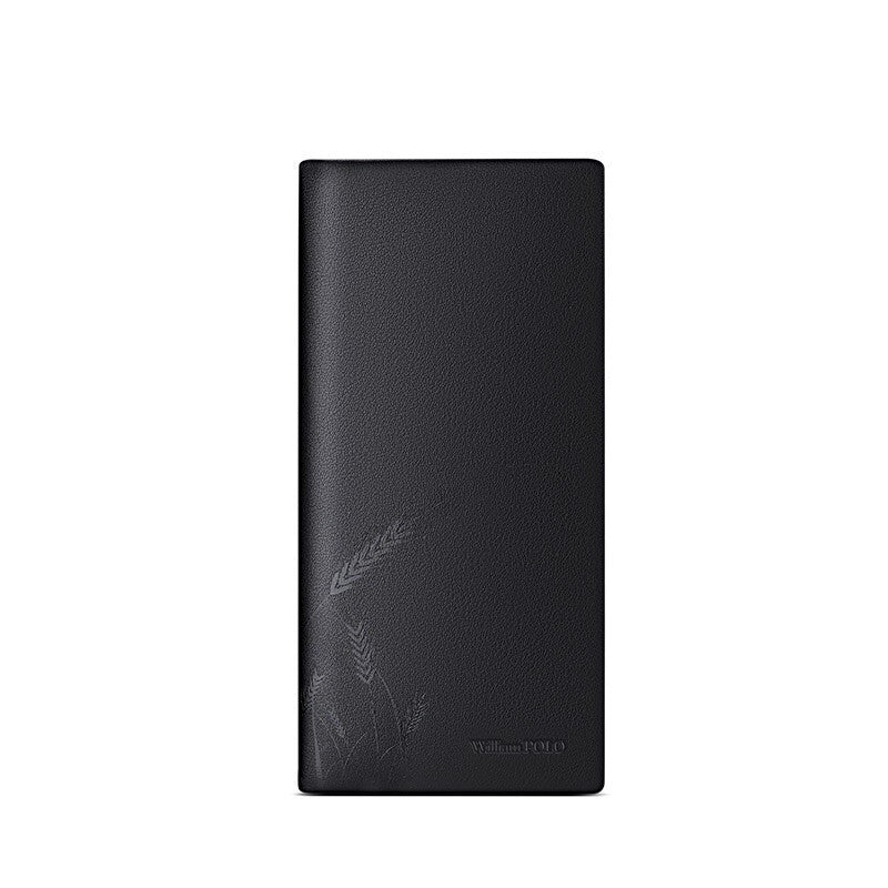 Men's Emperor Paul Long Leather Wallet  Gift Box Packaging