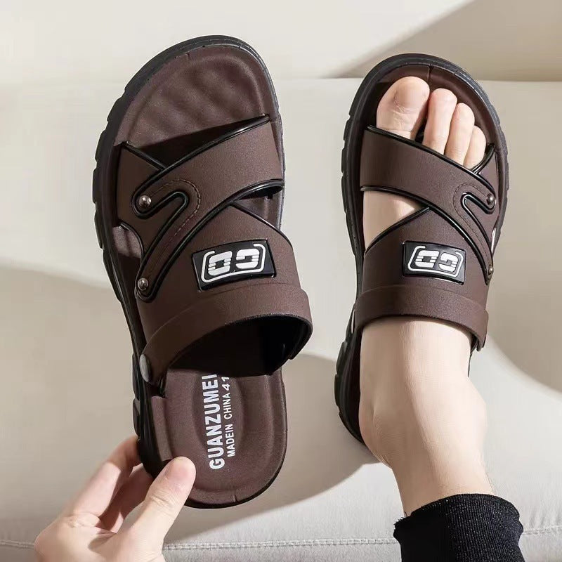 Summer Men's Platform Non-slip Beach Sandals (Available)