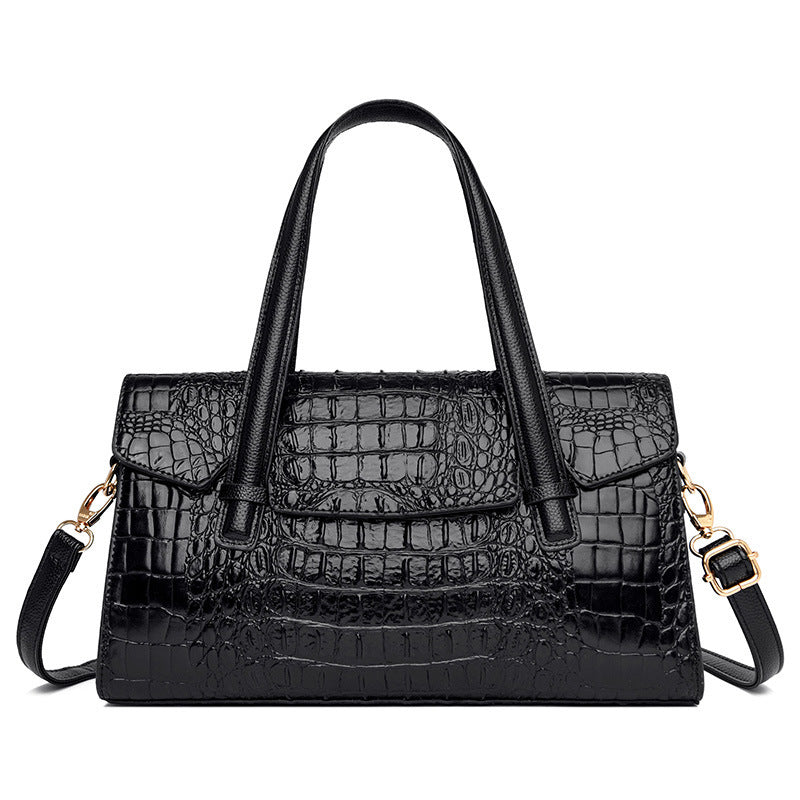 Soft Leather Fashion Handbag Large Capacity Shoulder Messenger Bag