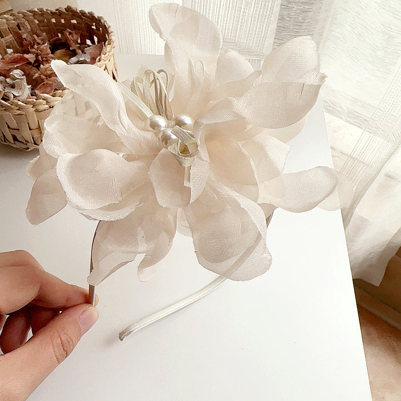 Pearl Flower Children's Side Clip Hair Accessories (Available)