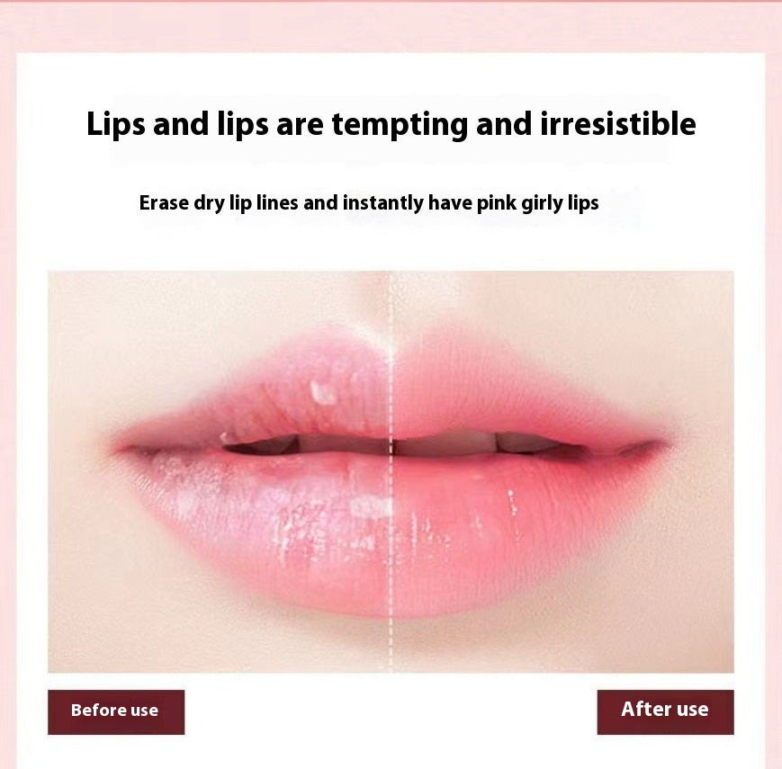 Qi Night Sleep Air Cushion Lip Balm Exfoliating Lip Lines Moisturizing