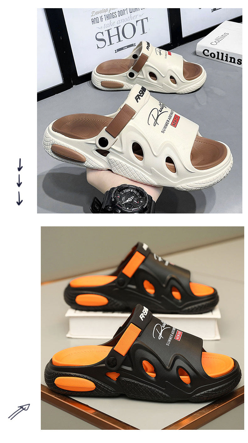 Slippers Men's Summer Outdoor Slip-on Sandals (Available)
