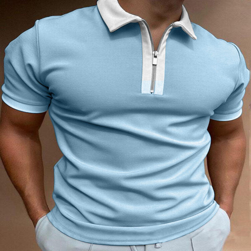 Men's Polo Shirt Men Solid Polo Shirts Brand Men Short-Sleeved Shirt Summer Shirt Man Clothing   (Available)