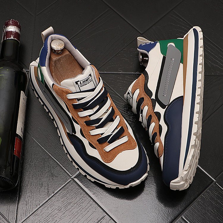 Fashion Sneaker Casual And Lightweight Comfort Trend Color Matching Men - Mom & Kids