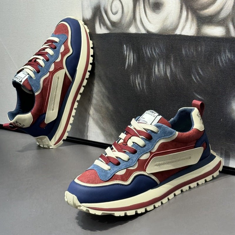 Fashion Sneaker Casual And Lightweight Comfort Trend Color Matching Men - Mom & Kids