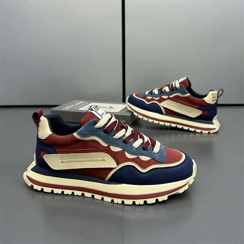 Fashion Sneaker Casual And Lightweight Comfort Trend Color Matching Men - Mom & Kids