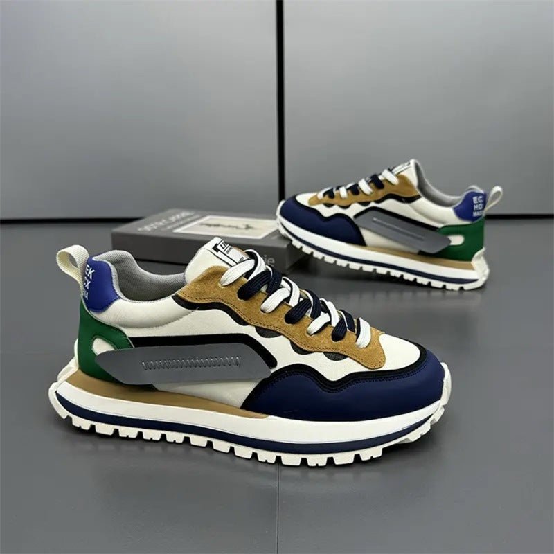 Fashion Sneaker Casual And Lightweight Comfort Trend Color Matching Men - Mom & Kids