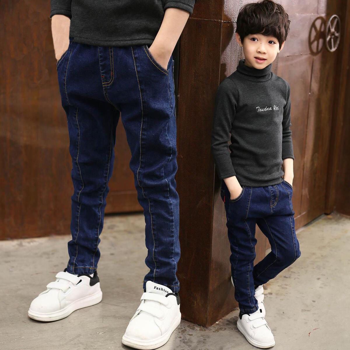 Boys' Denim Trousers Trousers Children's Clothing  (Available)