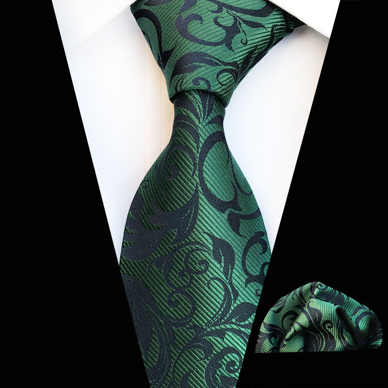 Men's Suit Accessories Red Floral Tie (Available)