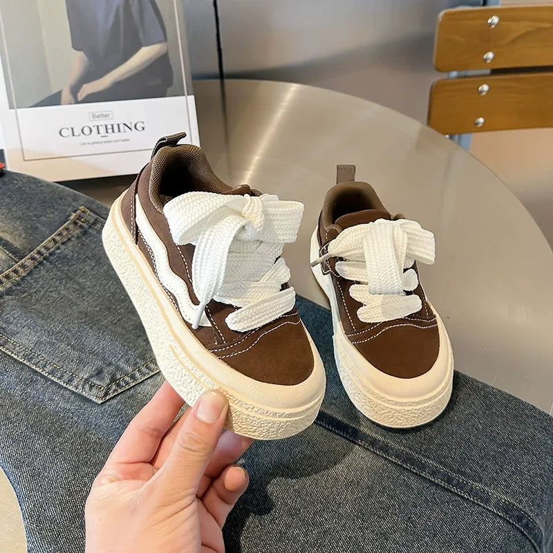 Children's soft-soled casual shoes