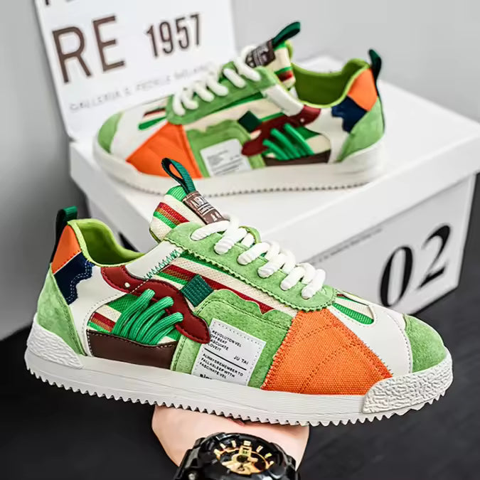 High Quality Men's Shoes Casual Sports Board Shoes for Men Running Lightweight Sneakers with Youthful Vitality Zapatos De Hombre