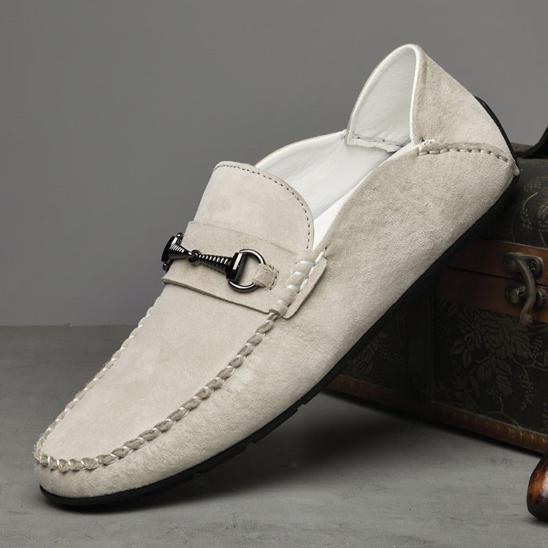 Men's Suede Leather Breathable Casual Shoes - Mom & Kids