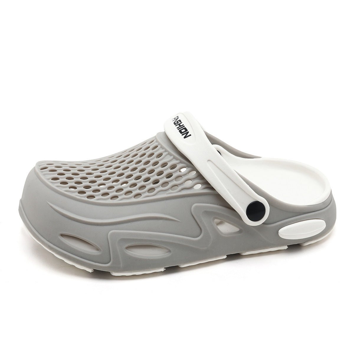 Men's Summer Closed Toe Non-slip Breathable Beach Slippers - Mom & Kids