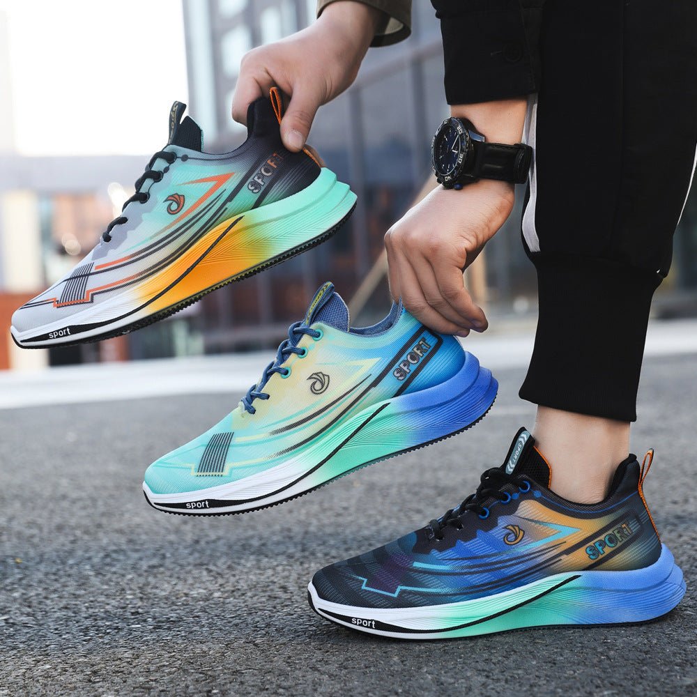 Mesh Breathable Running Shoes Lightweight Comfortable Breathable Trendy Casual Shoes Men's Shoes - Mom & Kids