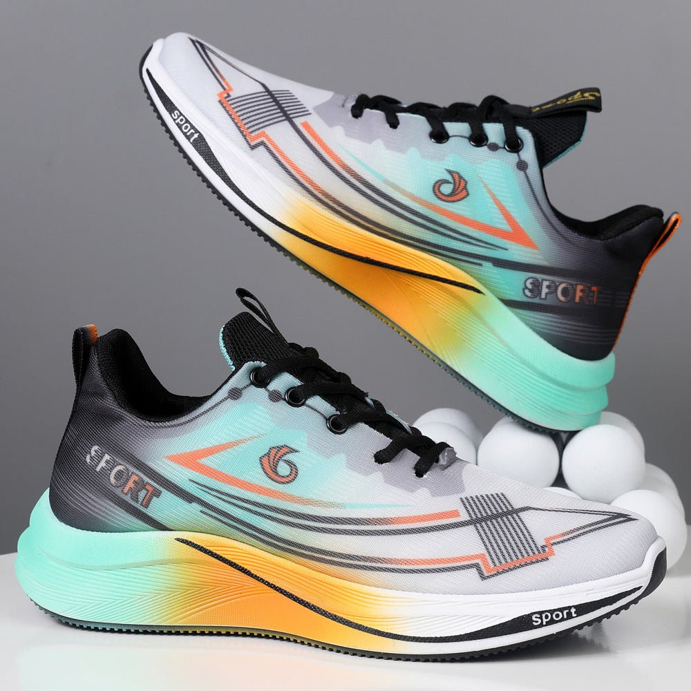 Mesh Breathable Running Shoes Lightweight Comfortable Breathable Trendy Casual Shoes Men's Shoes - Mom & Kids