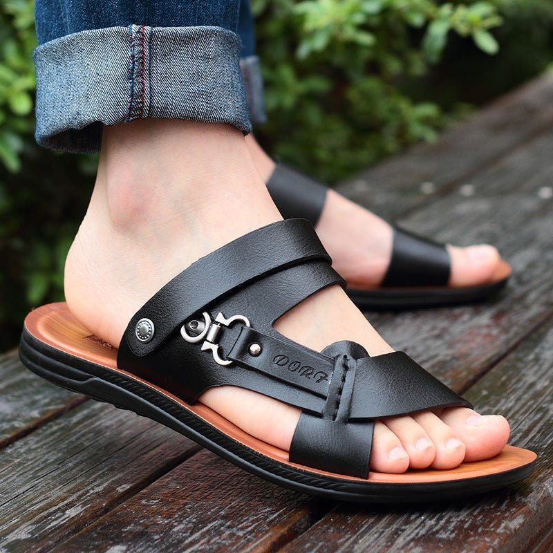 Peep Toe Fashion Trend Beach Shoes Slippers - Mom & Kids