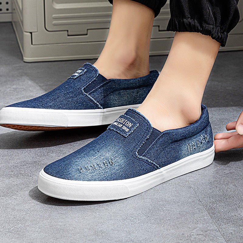 Slip-on Canvas Shoes Breathable Work - Mom & Kids