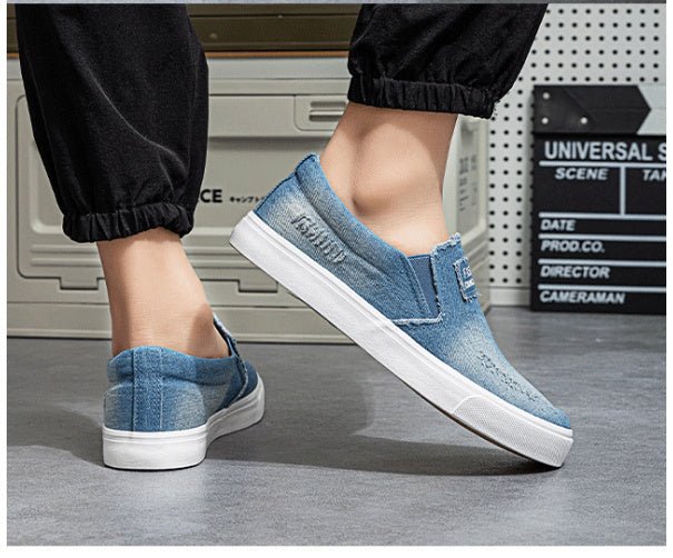 Slip-on Canvas Shoes Breathable Work - Mom & Kids