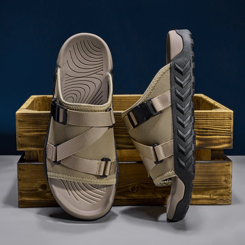 Slippers Men's Summer Outdoor Wear Casual Slippers - Mom & Kids