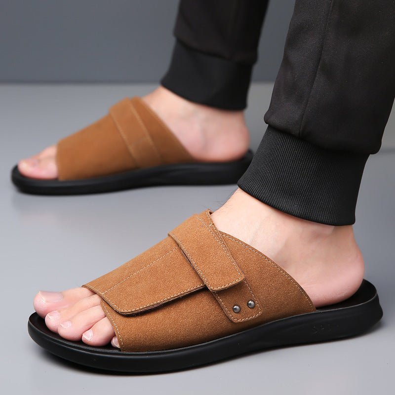 Summer Fashion All-matching Lightweight Youth Men's Slippers - Mom & Kids