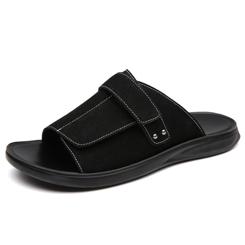 Summer Fashion All-matching Lightweight Youth Men's Slippers - Mom & Kids