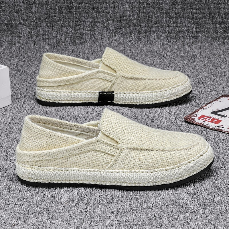 Summer Leisure Old Beijing Linen Cloth Shoes - Mom & Kids