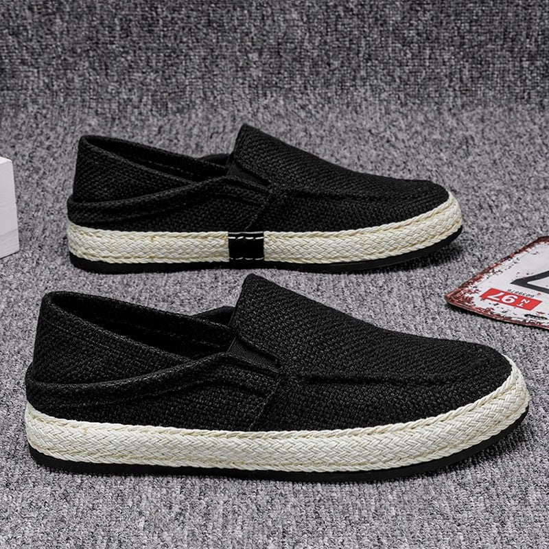 Summer Leisure Old Beijing Linen Cloth Shoes - Mom & Kids