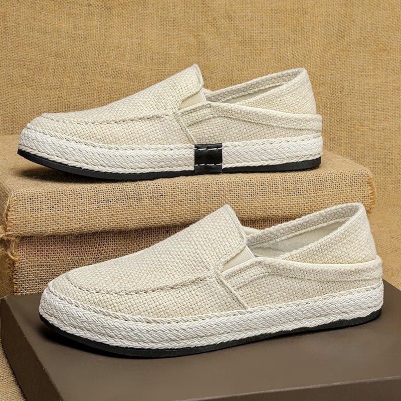 Summer Leisure Old Beijing Linen Cloth Shoes - Mom & Kids