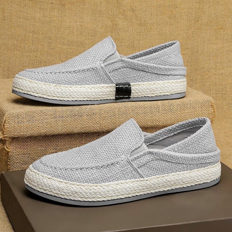 Summer Leisure Old Beijing Linen Cloth Shoes - Mom & Kids
