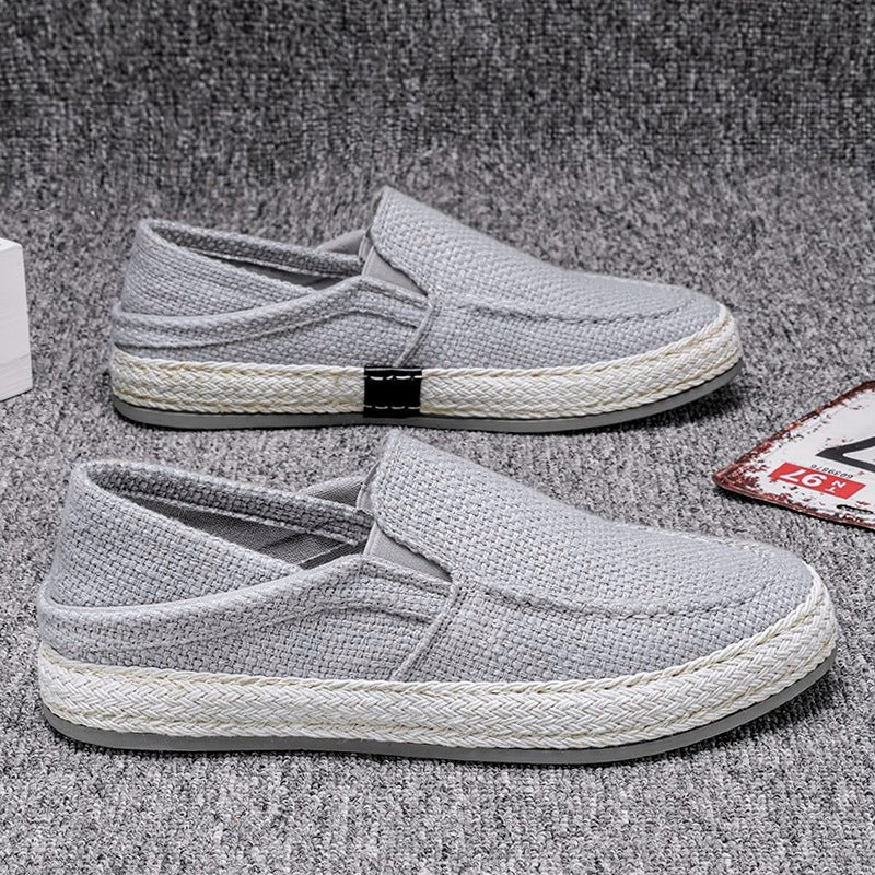 Summer Leisure Old Beijing Linen Cloth Shoes - Mom & Kids