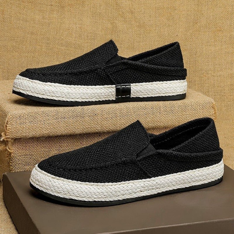 Summer Leisure Old Beijing Linen Cloth Shoes - Mom & Kids