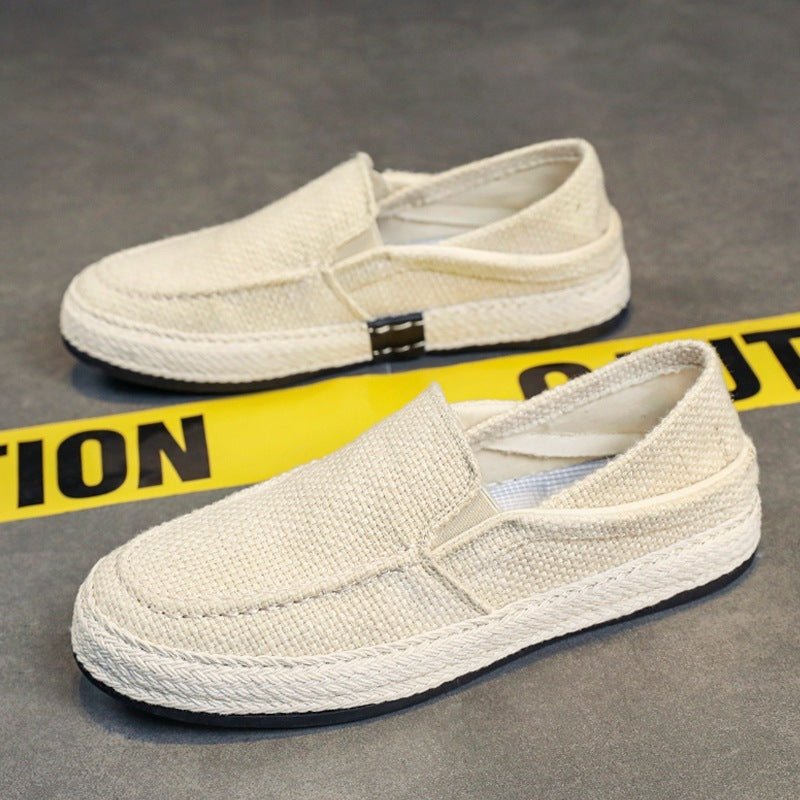 Summer Leisure Old Beijing Linen Cloth Shoes - Mom & Kids